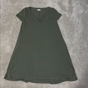 Army green dress